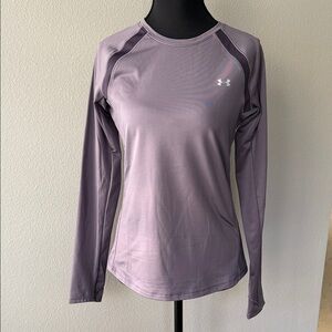 Under Armour Women's Lavender Long Sleeve Tee